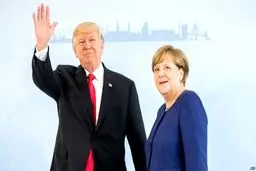 دیدار ترامپ و مرکل در آستانه نشست گروه 20 +عکس