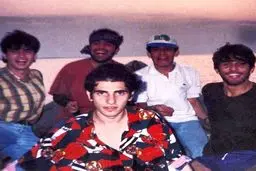 عکس قدیمی و نوستالژیک از حامد بهداد و شهرام حقیقت دوست