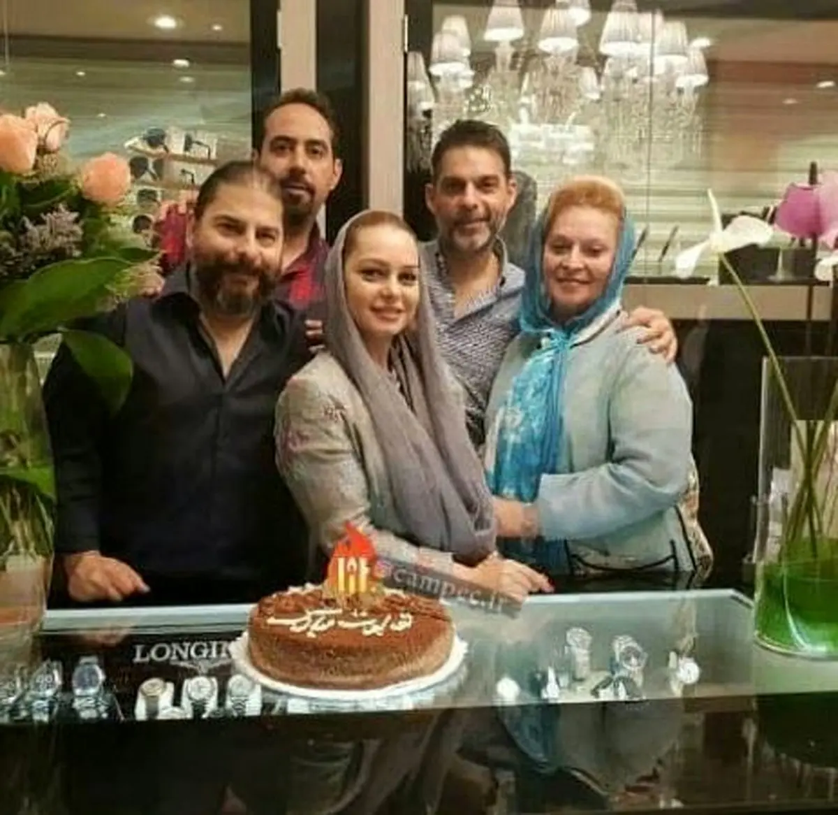 جشنی خانوادگی برای تولد پیمان معادی /عکس