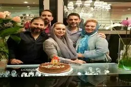 جشنی خانوادگی برای تولد پیمان معادی /عکس