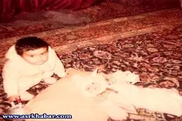 فرزندان شهید همت، زمان شهادتش/عکس