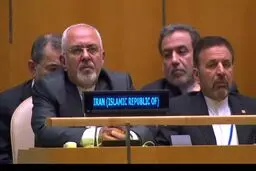 محمدجواد ظریف و محمود واعظی در سازمان ملل