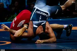 مسابقات کشتی فرنگی قهرمانی جهان در لاس‌وگاس /تصاویر