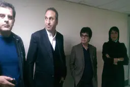 تصاویر دیدار مهتاب کرامتی، حمید فرخ نژاد و جعفر پناهی از مصدومان اسید پاشی