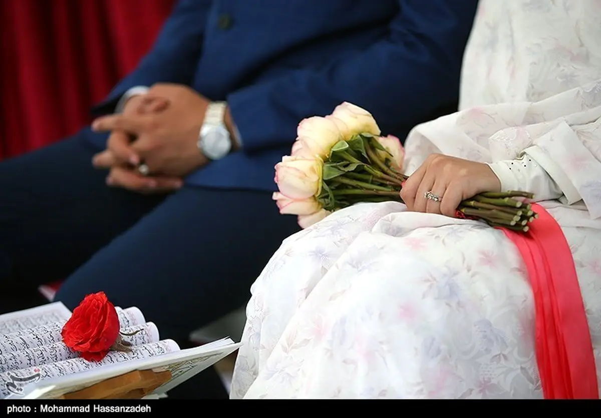 دانشجوهای دانشگاه آزادی این‌گونه به خانه بخت رفتند/تصاویر