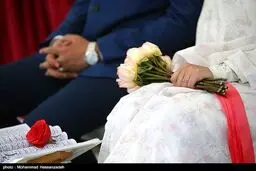 دانشجوهای دانشگاه آزادی این‌گونه به خانه بخت رفتند/تصاویر