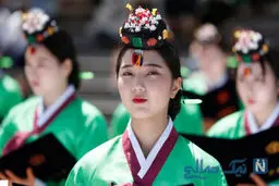 عکس: جشن تکلیف دختران کره ای