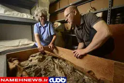 تصویر کمتر دیده شده اسکلت 6500 ساله