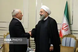 تصاویری از دیدار امروز رییس جمهور با مهمان‌های خارجی