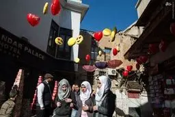 زندگی بیخ گوش داعش/ تصاویر