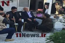 تصویری از پدر اولادی، پس از آنکه خبر مرگ فرزندش را شنید