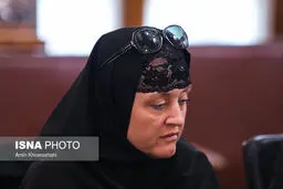 پوشش جالب نماینده سنای جمهوری چک در دیدار لاریجانی/عکس