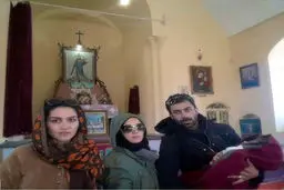 تصاویر روناک یونسی و همسرش در همدان در تعطیلات نوروزی