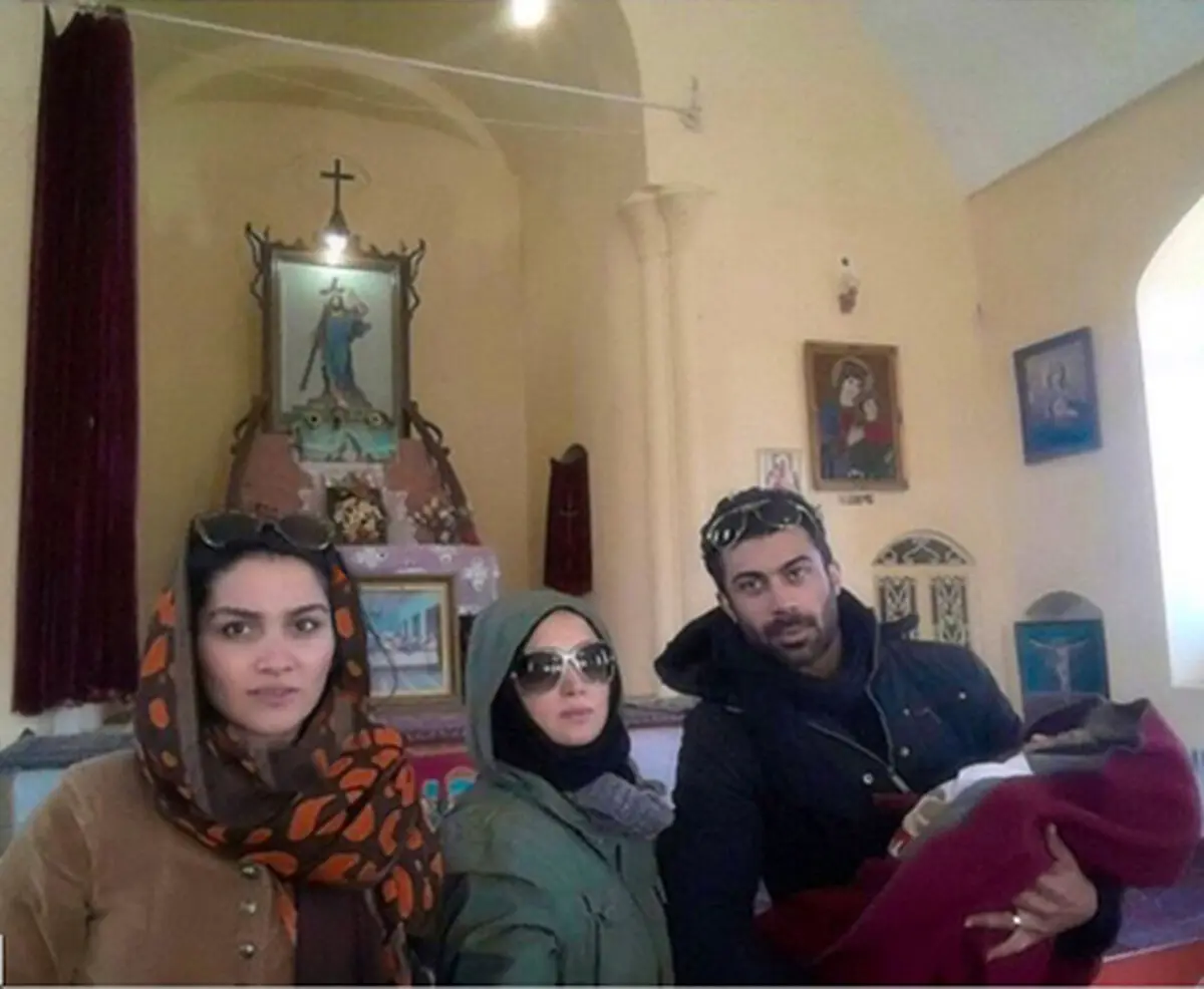تصاویر روناک یونسی و همسرش در همدان در تعطیلات نوروزی