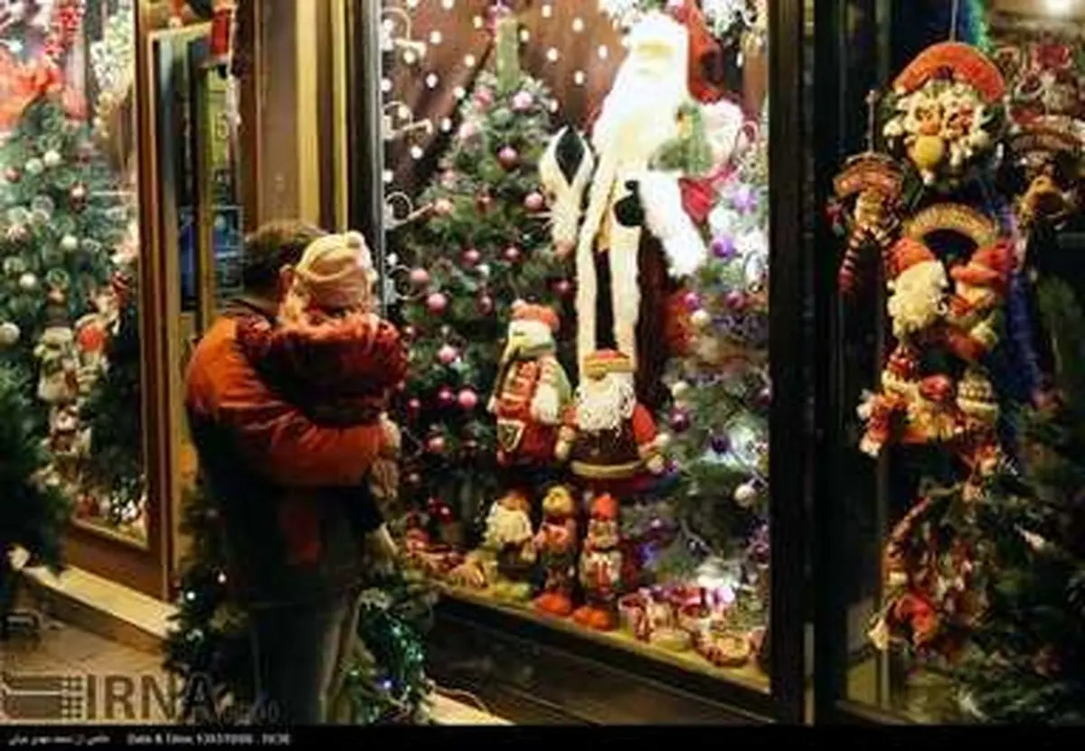 خرید سال نو میلادی در تهران/ تصاویر