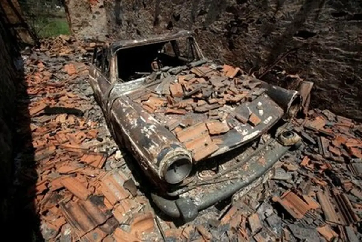 تصاویر جدید از آتش‌سوزی مرگبار در جنگل‌های پرتغال