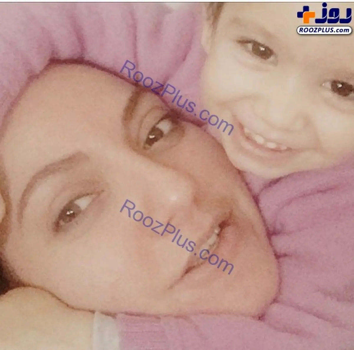 عکسی دیدنی و جالب از مهناز افشار و دخترش