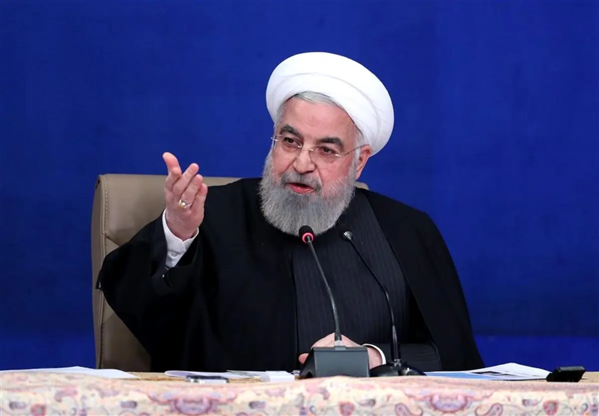 روحانی: مردم ماصورت جلادان کاخ سفید را به خاک مالیدند