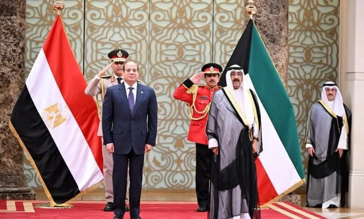 موضع ضد اسرائیلی مصر و کویت