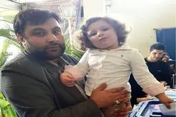 پسر و نوه قالیباف پای صندوق رای /عکس