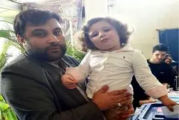 پسر و نوه قالیباف پای صندوق رای /عکس