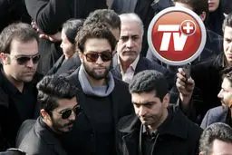 خداحافظی بنیامین بهادری با مرتضی پاشایی/ عکس