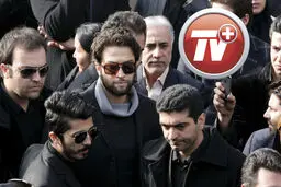 خداحافظی بنیامین بهادری با مرتضی پاشایی/ عکس