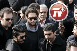 خداحافظی بنیامین بهادری با مرتضی پاشایی/ عکس