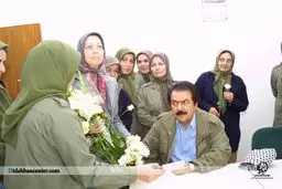 لحظه فرار مریم و مسعود رجوی از اشرف