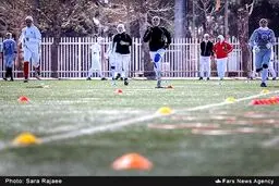 تصاویری از اردوی تیم ملی فوتبال بانوان
