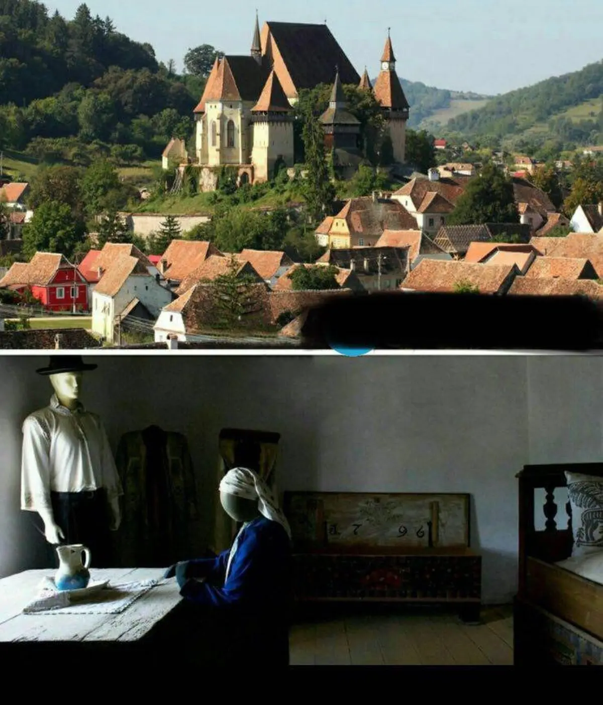 اتاق طلاق در روستای رومانی/ عکس