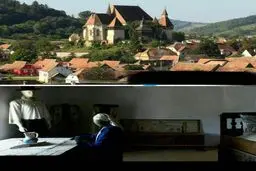 اتاق طلاق در روستای رومانی/ عکس