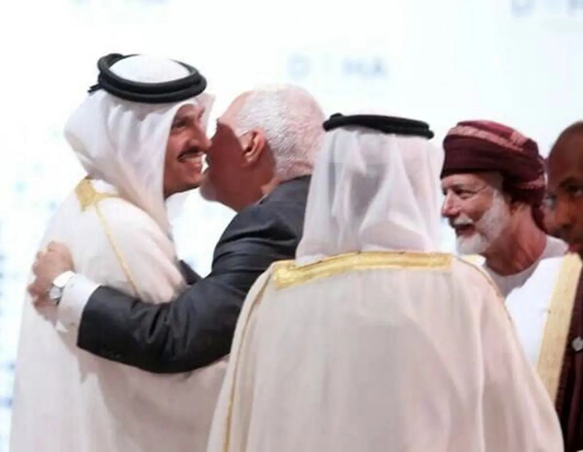 ظریف در نشست بین‌المللی دوحه/ تصاویر