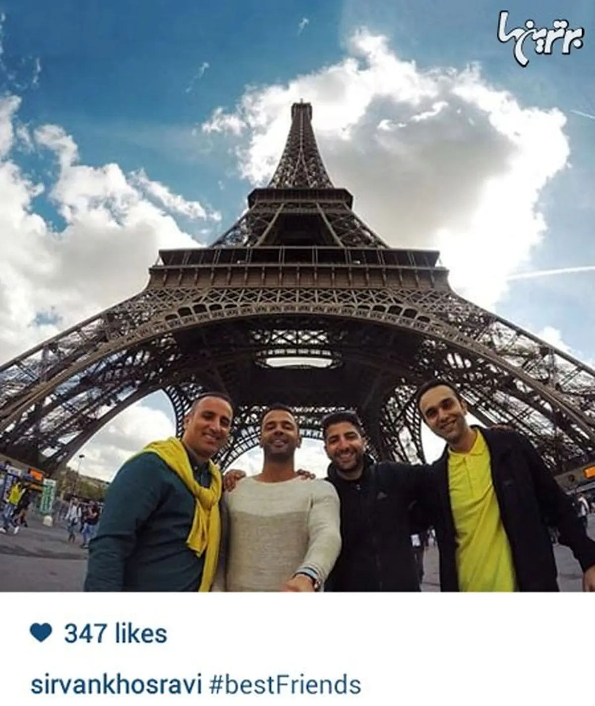 اروپا گردی سیروان و زانیار خسروی/عکس