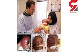 نوزاد عراقی در شهر امام رضا (ع) جان دوباره ای گرفت+ عکس