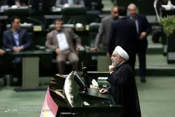 تصاویر جلسه رای اعتماد به وزرای پیشنهادی
