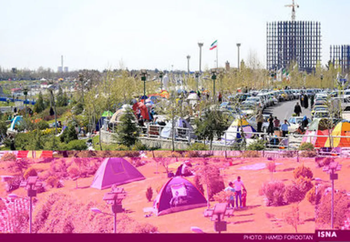 سیزده بدر تهرانی‌ها اینگونه سپری شد/ تصاویر