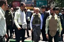 حضر دادستان تهران در محل تیراندازی مجلس/عکس