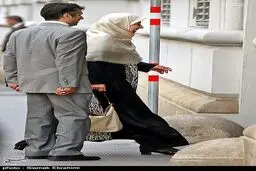 عکس/ همسر ظریف در هتل محل مذاکرات هسته‌ای