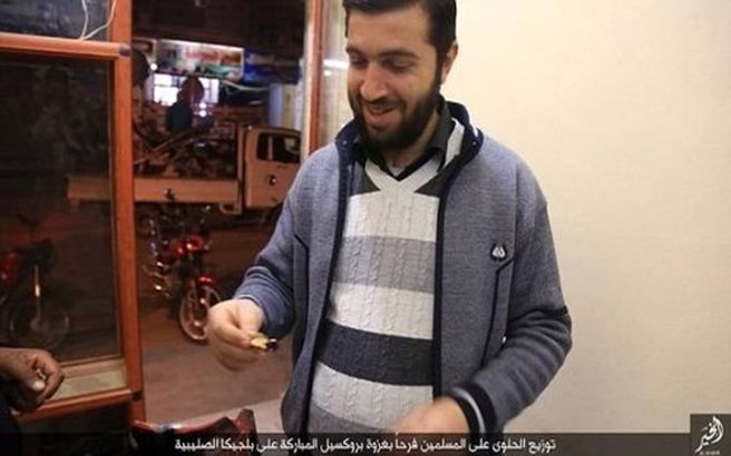 وقتی داعش برای انفجار در بروکسل شیرینی می‌دهد!/ تصاویر