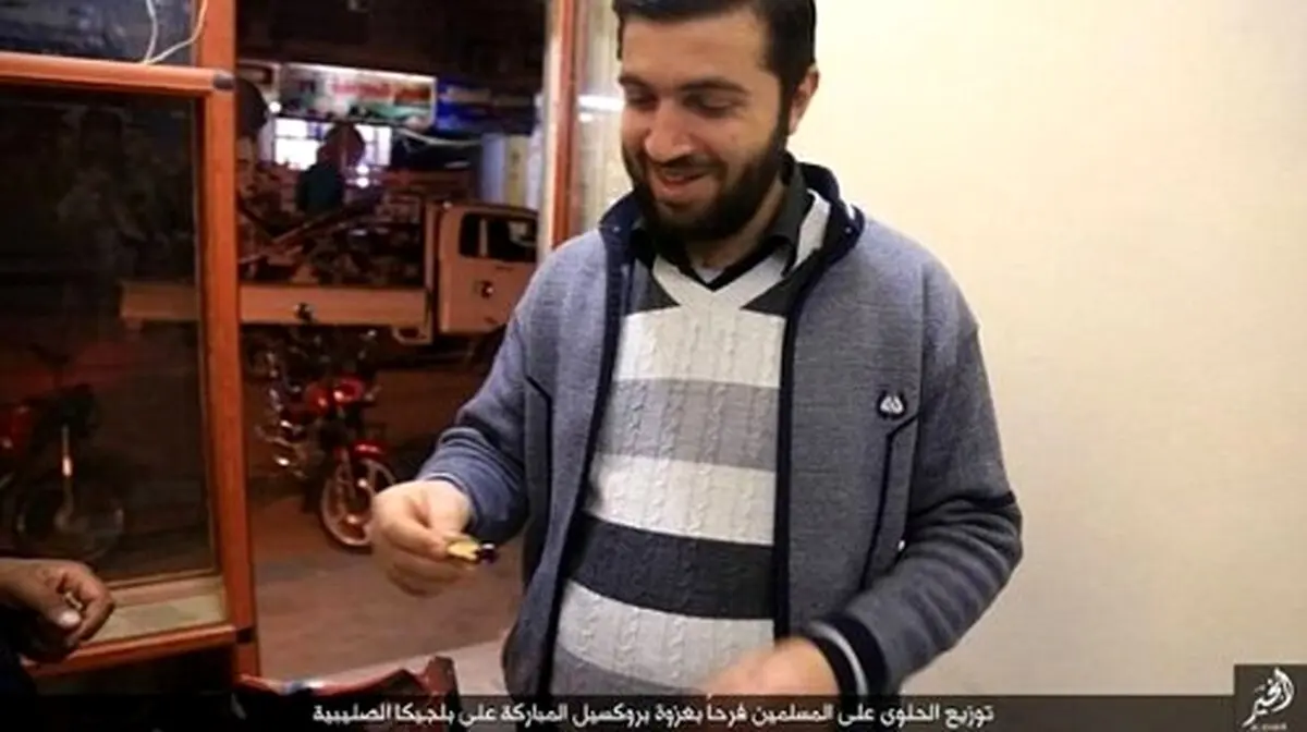 وقتی داعش برای انفجار در بروکسل شیرینی می‌دهد!/ تصاویر