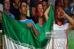 ظاهر جالب تماشاگران ایرانی المپیک/عکس