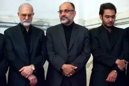 حواشی مراسم ختم آیت‌الله خزعلی/تصاویر