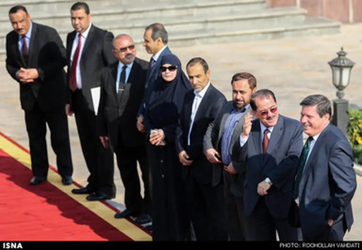 ورود رییس‌جمهور عراق برای شرکت در اجلاس سران کشورهای صادرکننده گاز/تصاویر