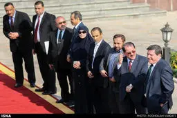 ورود رییس‌جمهور عراق برای شرکت در اجلاس سران کشورهای صادرکننده گاز/تصاویر