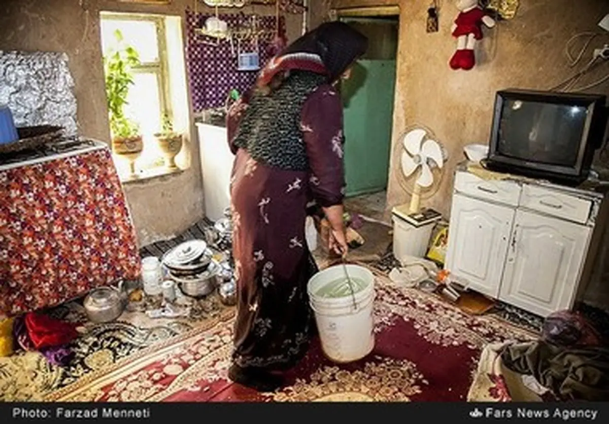 نحوه تامین آب روستاهای محروم کرمانشاه/ تصاویر