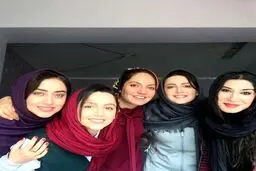 زنان سريال "گلشيفته" در يك قاب/عکس