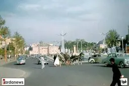 عکس/میدان بهارستان سال 1330