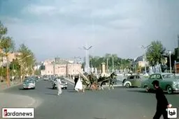 عکس/میدان بهارستان سال 1330