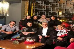 سوگل طهماسبی و جمعی از بازیگران در تولد رضا رفیع/عکس